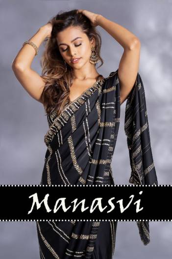 Manasvi By Fashion Berry Designer Partywear Saree Collection